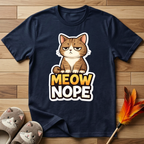 Meow Nope (Disinterested) T-Shirt