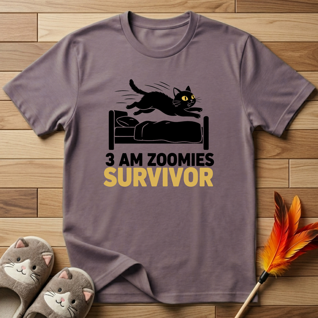 3 AM Zoomies Survivor T-Shirt