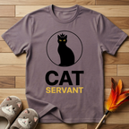Cat Servant (Circle Design) T-Shirt