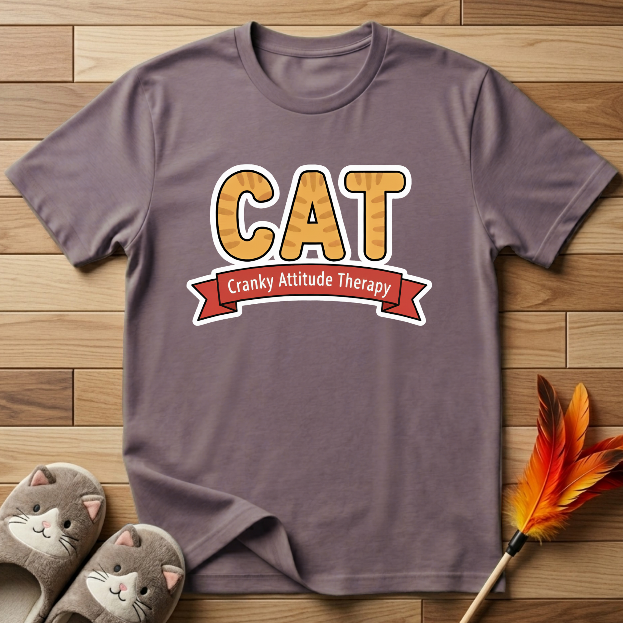 CAT Cranky Attitude Therapy T-Shirt