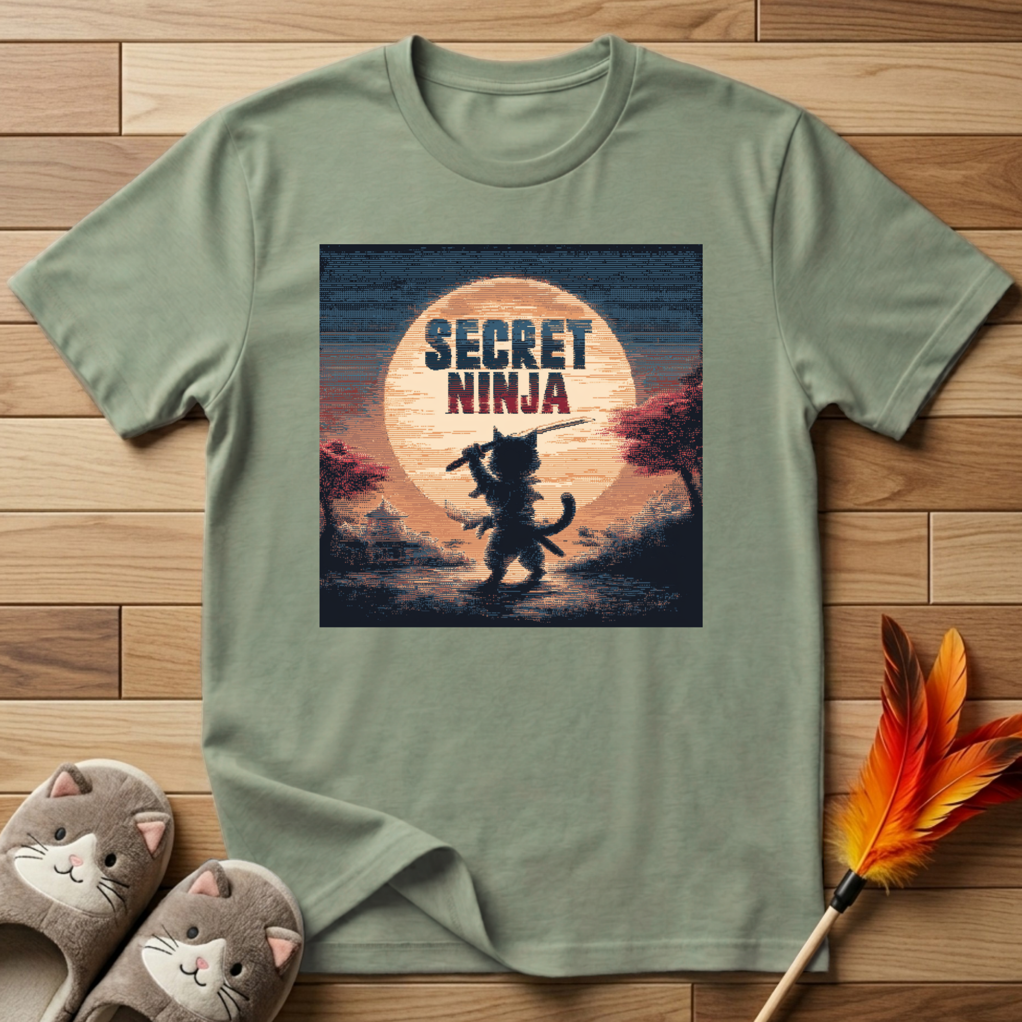 Secret Ninja Silhouette T-Shirt