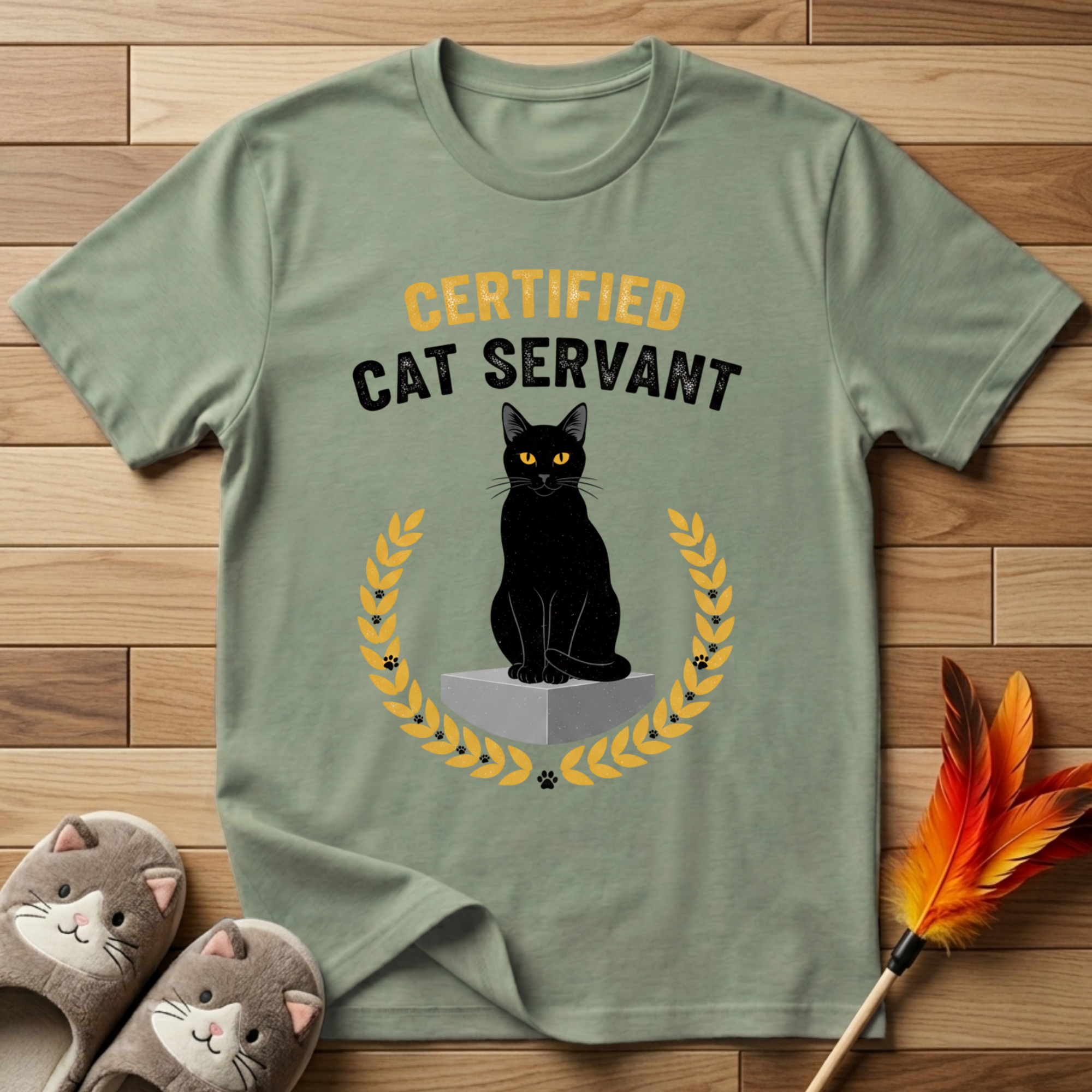 Certified Cat Servant T-Shirt