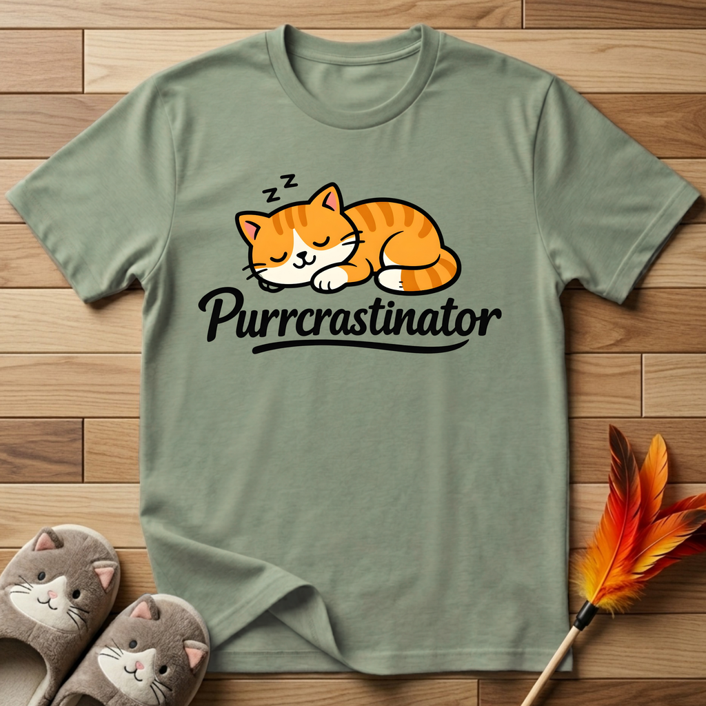 Purrcrastinator T-Shirt