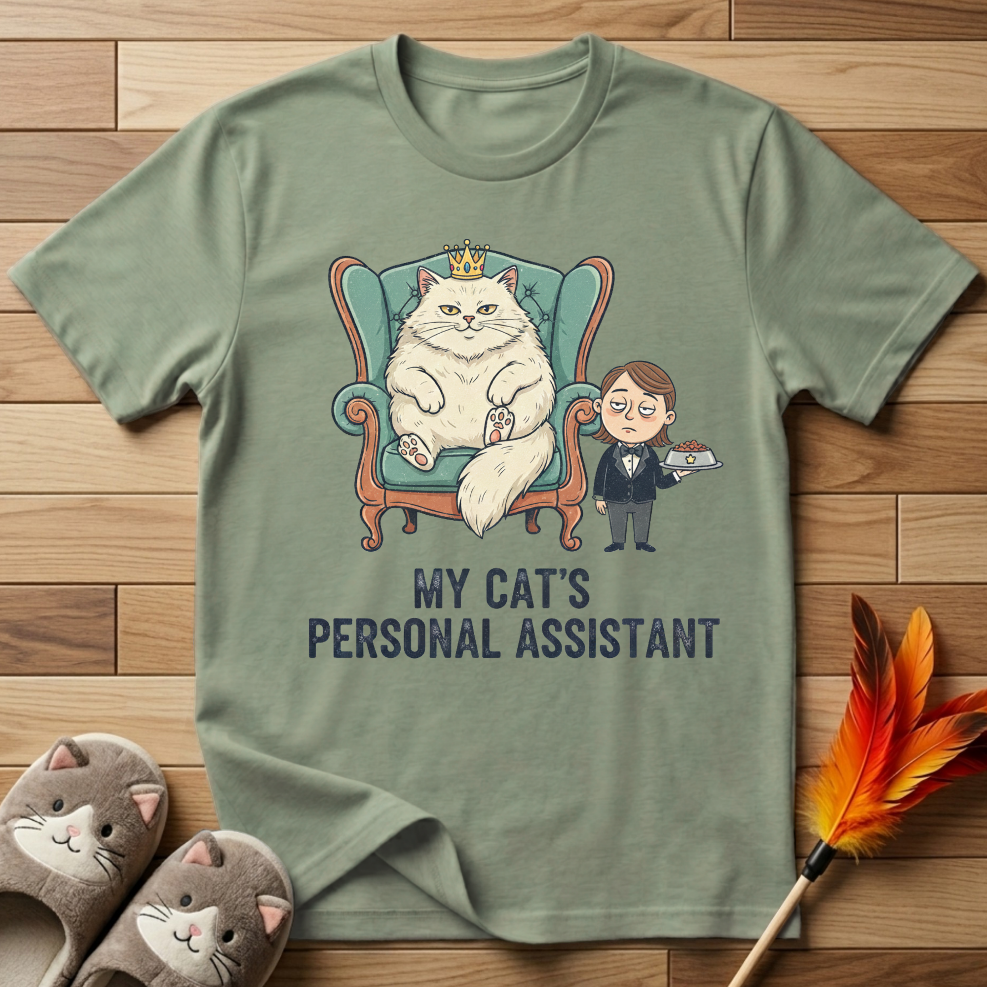 My Cat's Personal Assistant T-Shirt
