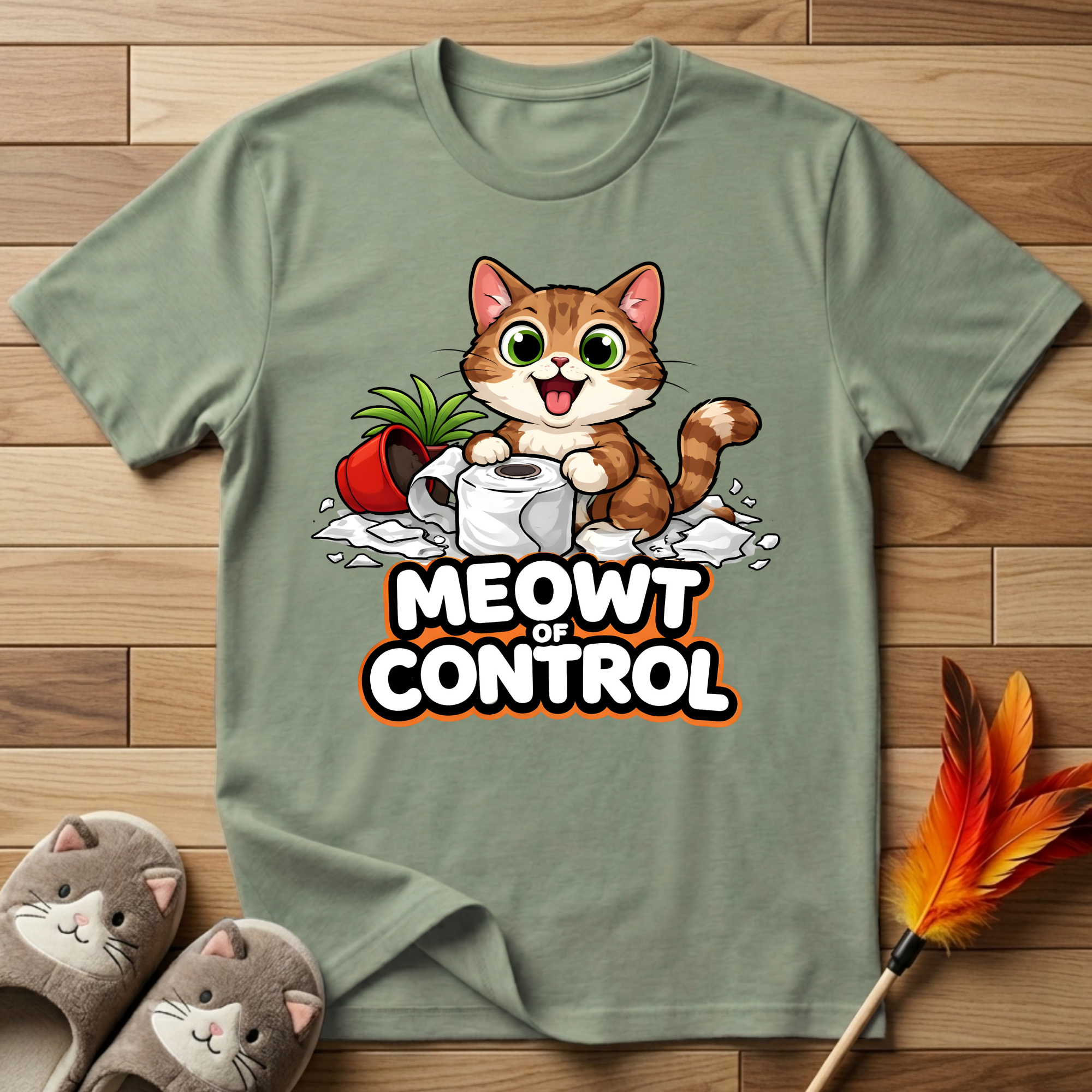 Meowt of Control T-Shirt