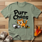 Purr Chaos (Rascal Cat) T-Shirt