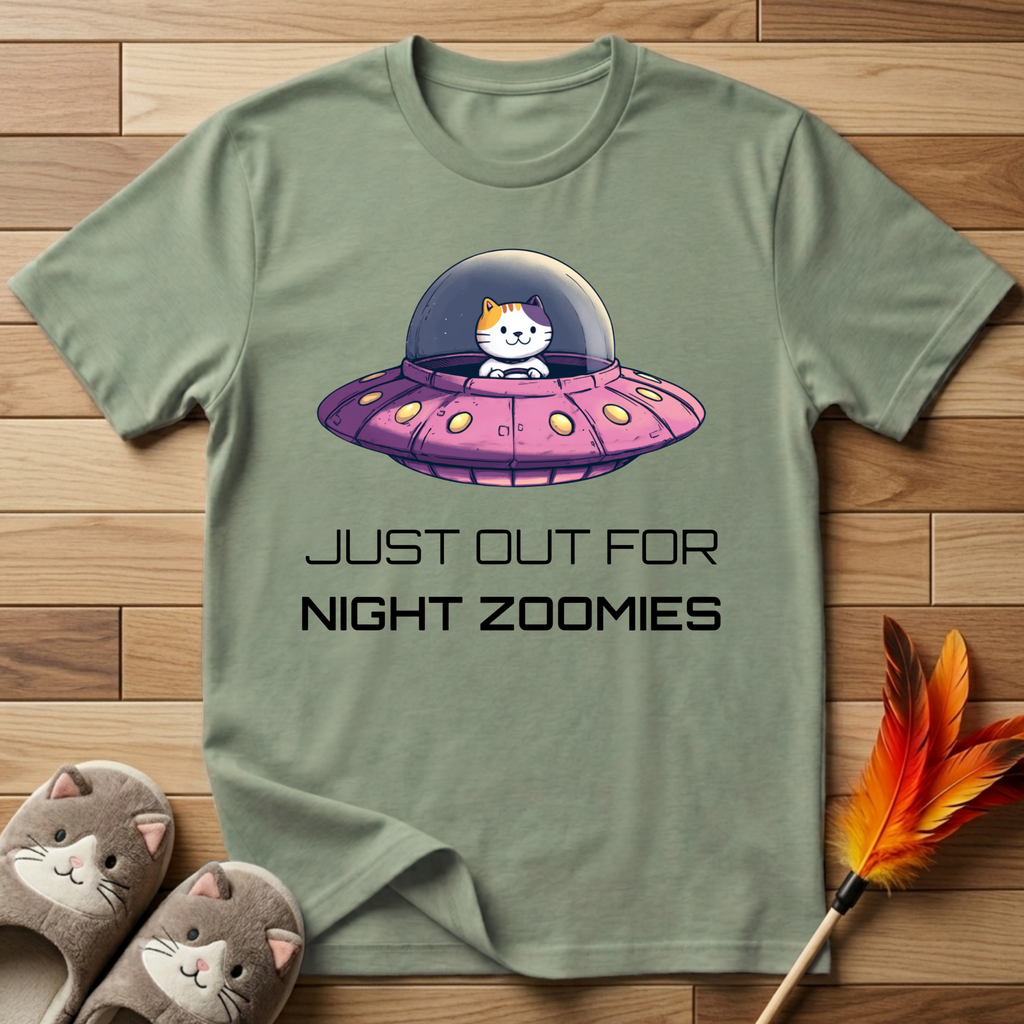 Just Out for Night Zoomies T-Shirt