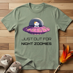 Just Out for Night Zoomies T-Shirt