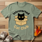 Introverted Cat Club T-Shirt