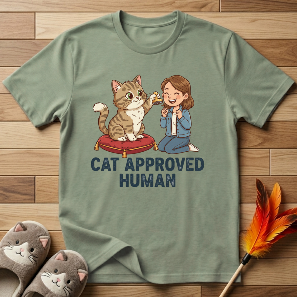 Cat Approved Human T-Shirt