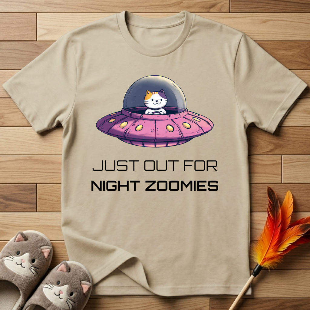 Just Out for Night Zoomies T-Shirt