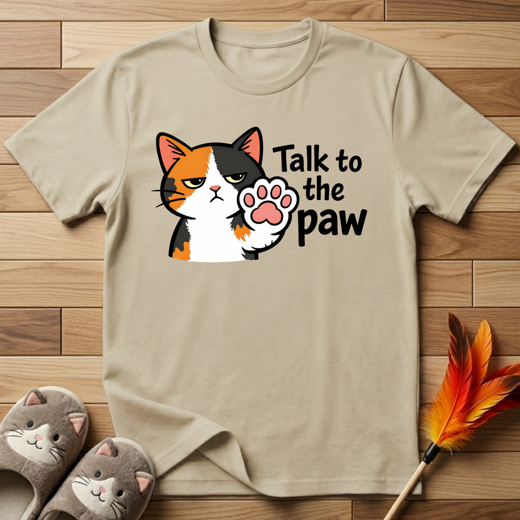 Talk to the Paw (Disinterested) T-Shirt