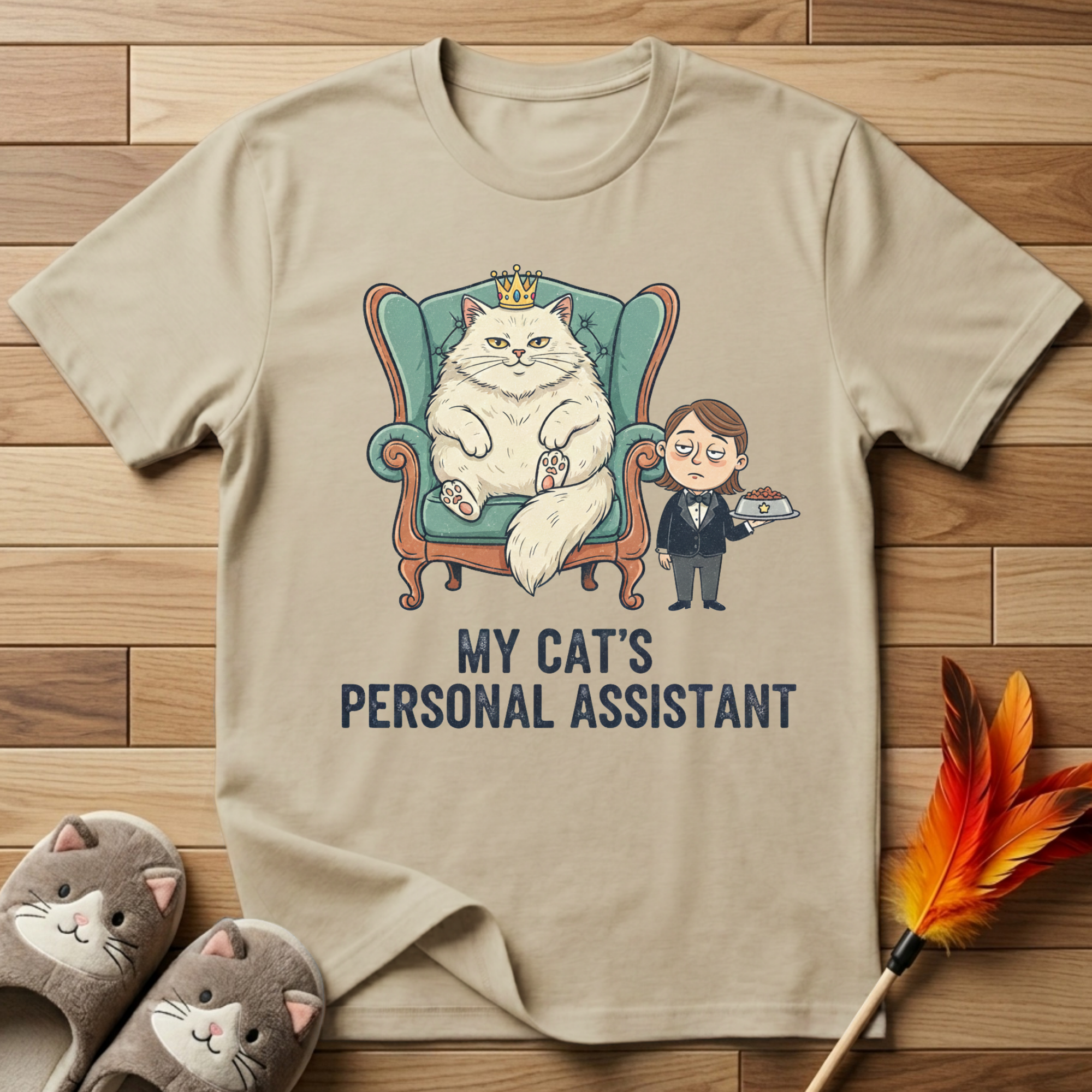 My Cat's Personal Assistant T-Shirt