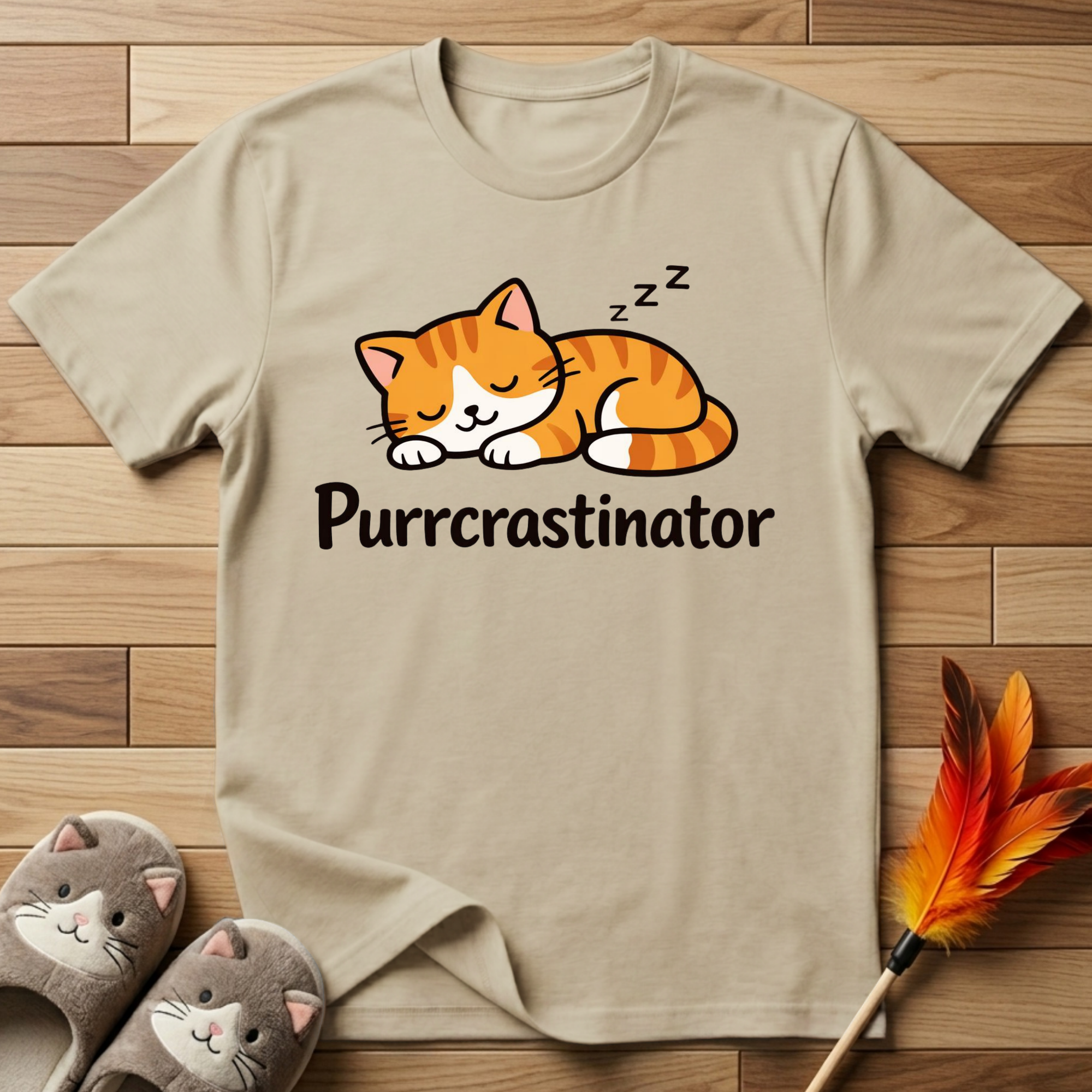 Purrcrastinator ZZZ T-Shirt