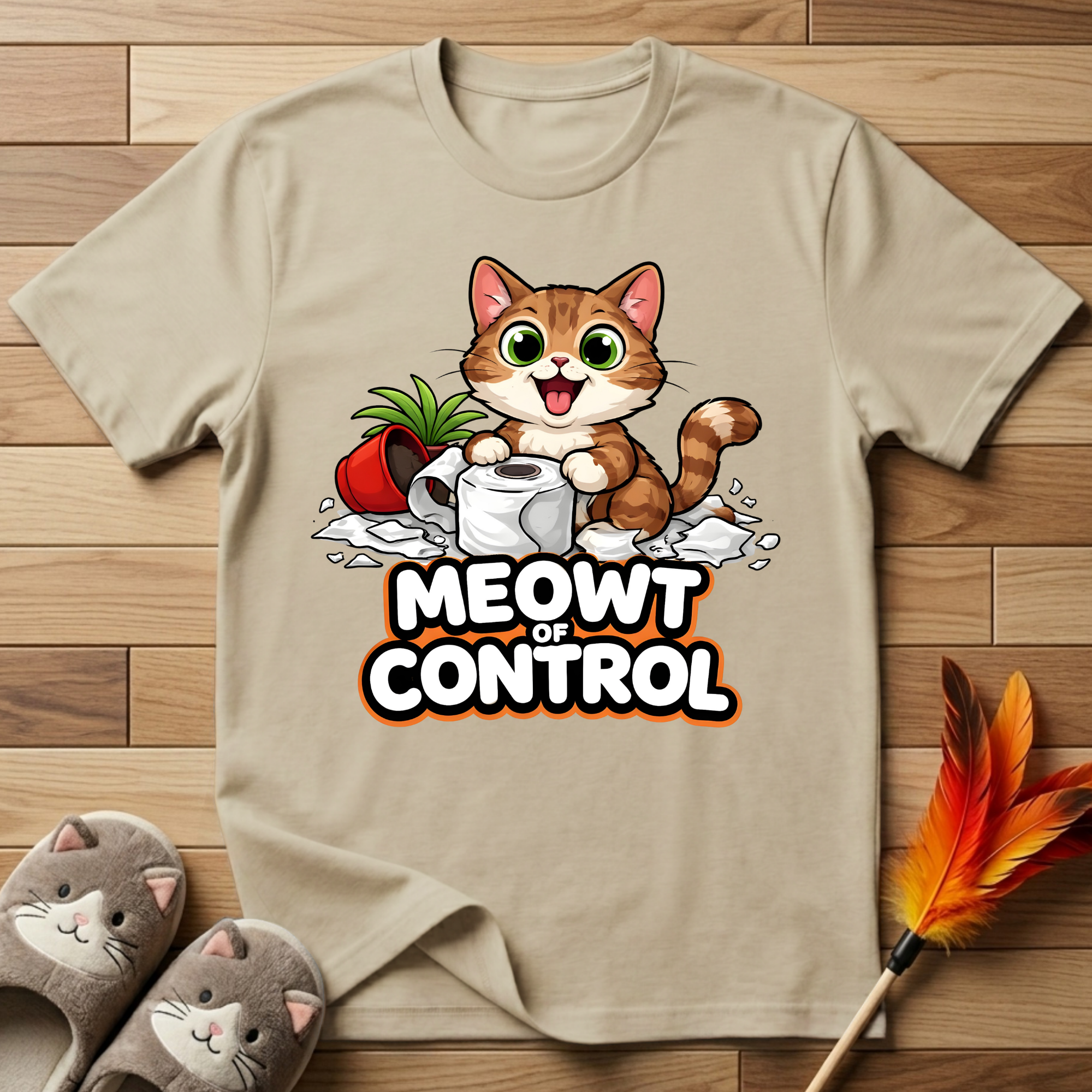 Meowt of Control T-Shirt