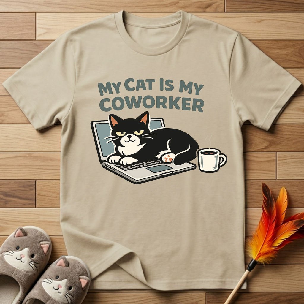 My Cat Is My Coworker T-Shirt