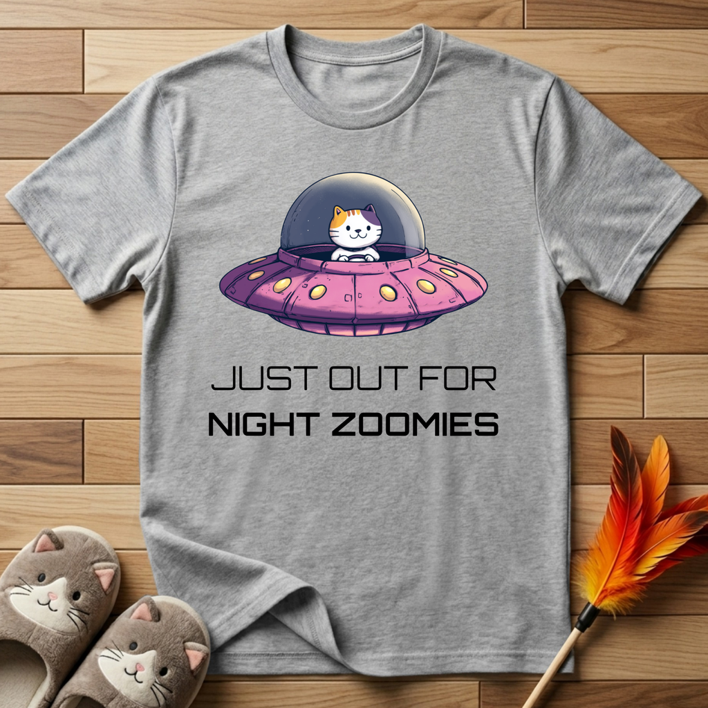 Just Out for Night Zoomies T-Shirt