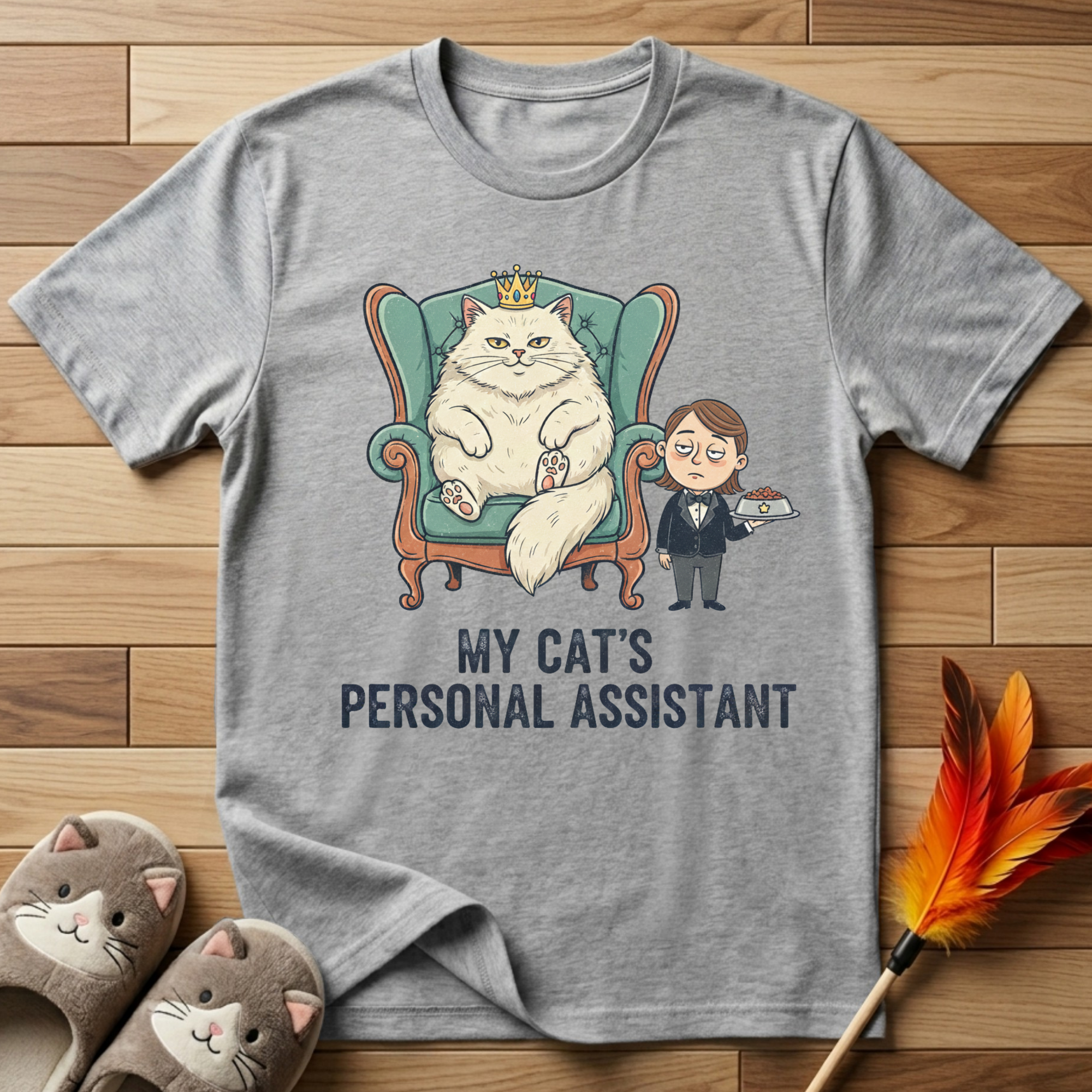 My Cat's Personal Assistant T-Shirt