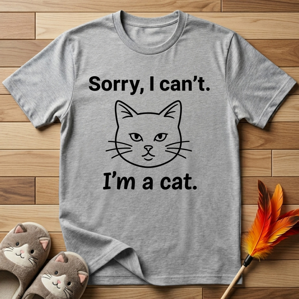 Sorry, I can't.  I'm a cat. T-Shirt