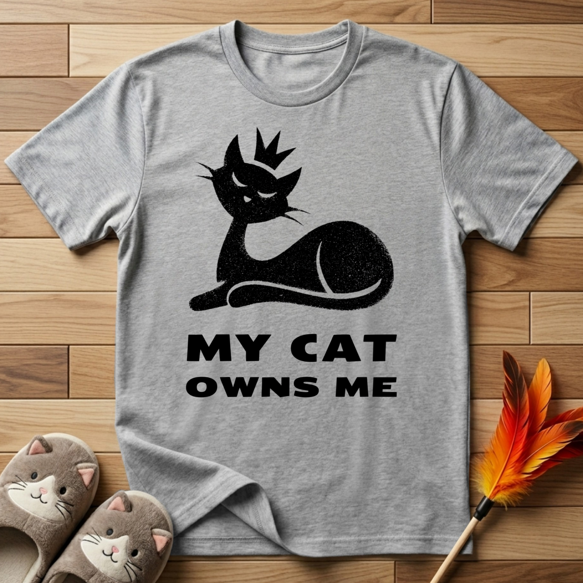 My Cat Owns Me T-Shirt