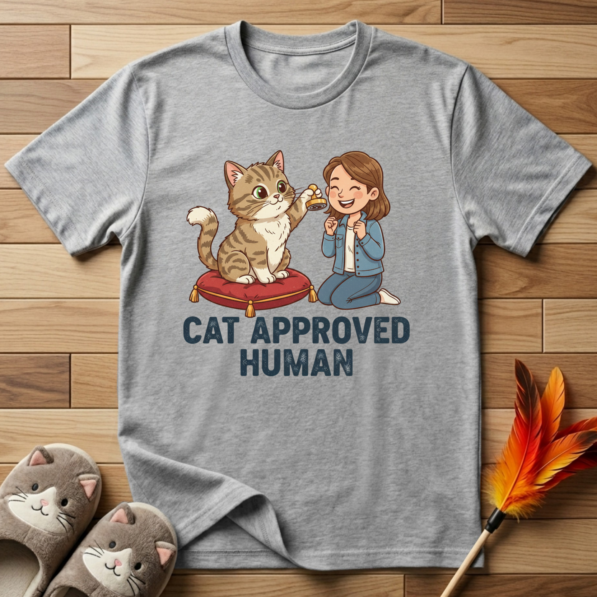 Cat Approved Human T-Shirt