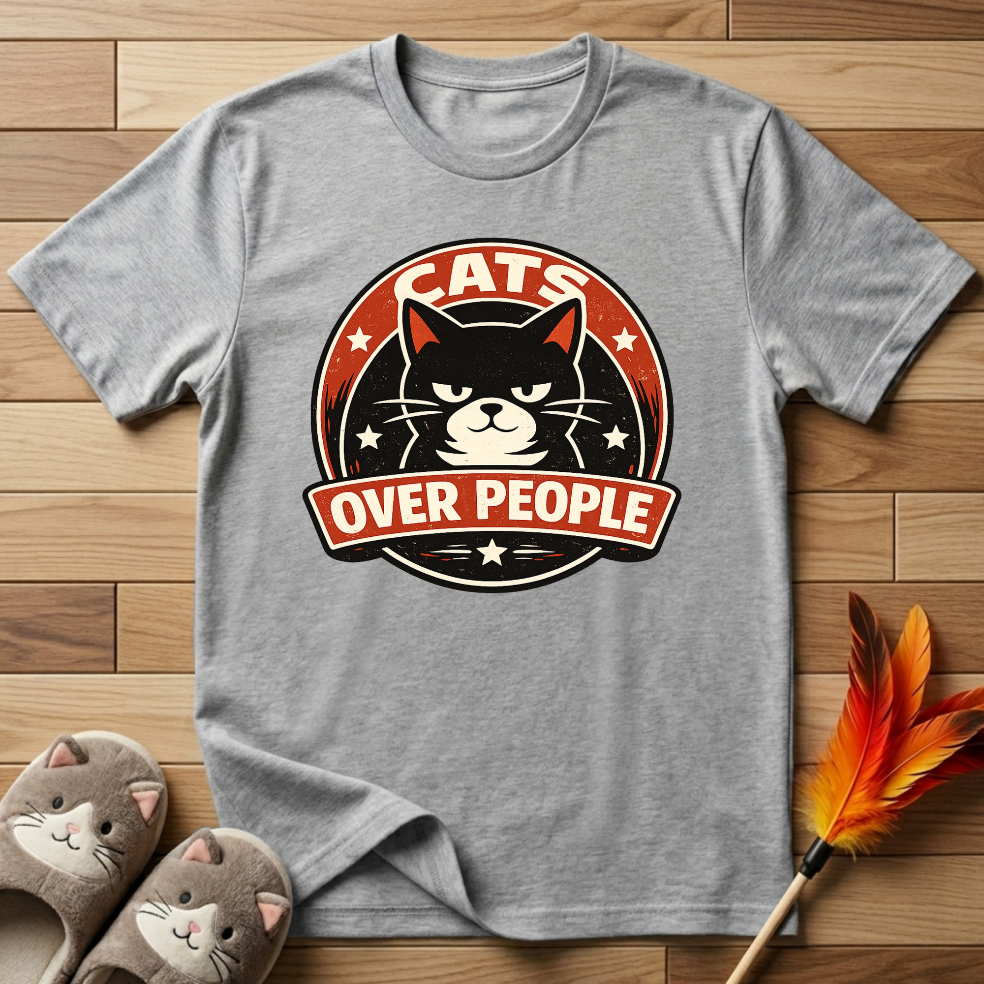 Cats Over People T-Shirt