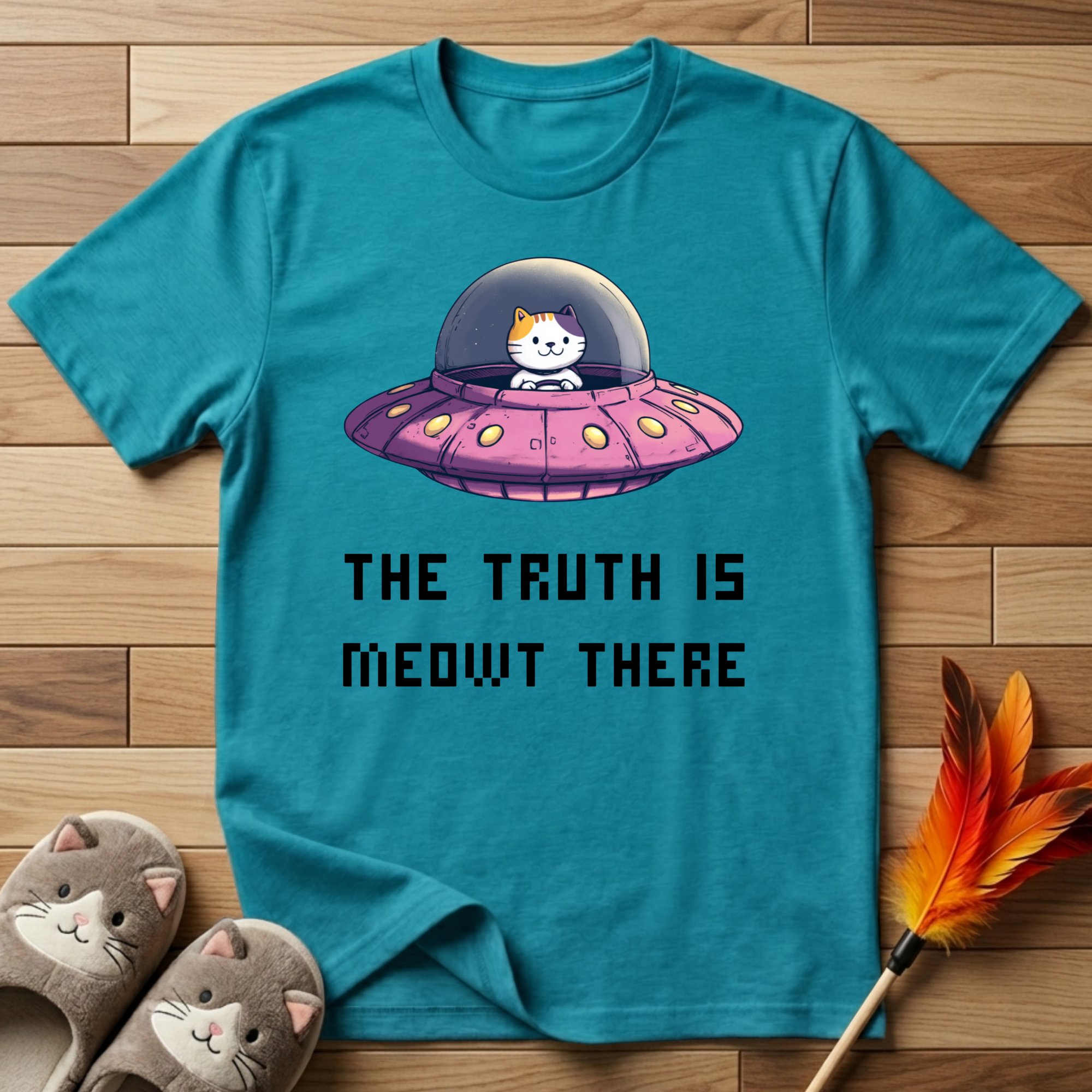 The Truth Is Meowt There T-Shirt