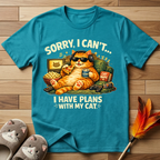 Sorry, I Can't... I Have Plans With My Cat T-Shirt
