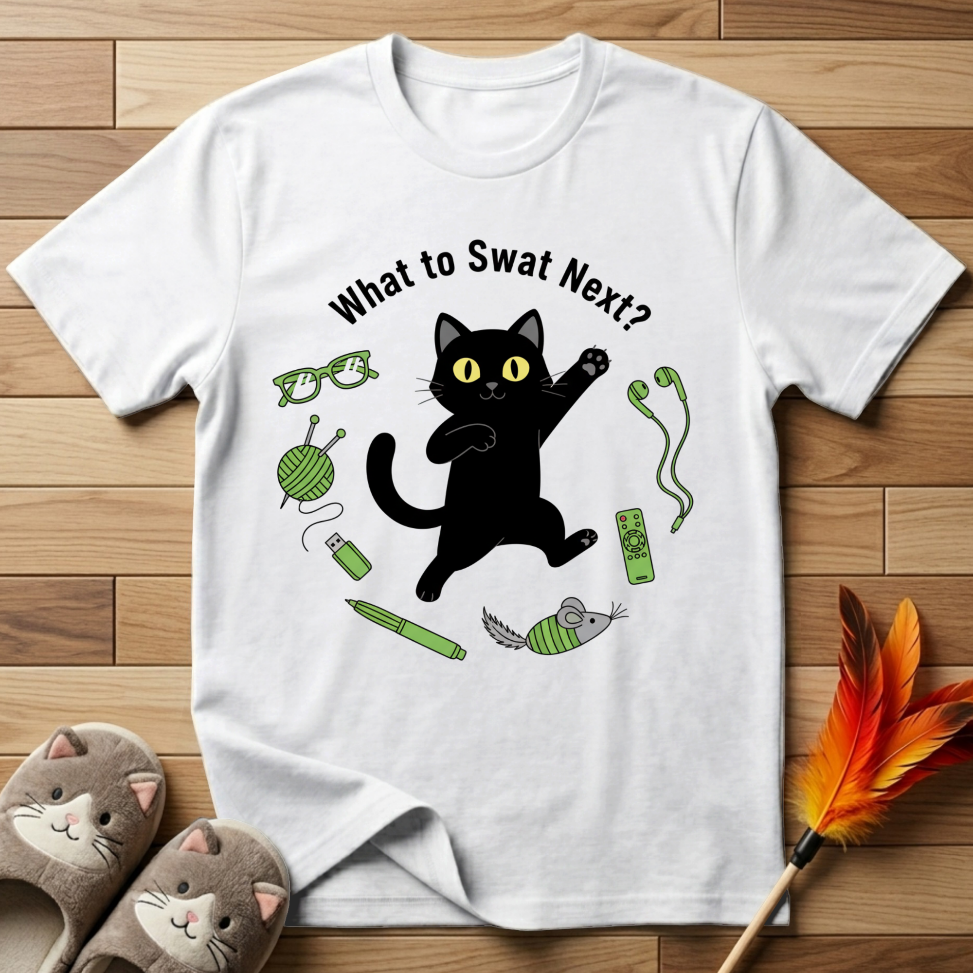 What to Swat Next? (Circle) T-Shirt