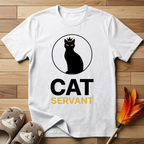 Cat Servant (Circle Design) T-Shirt