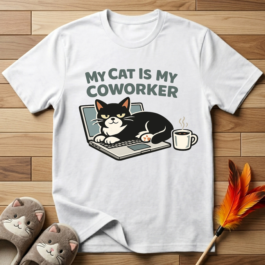 My Cat Is My Coworker T-Shirt