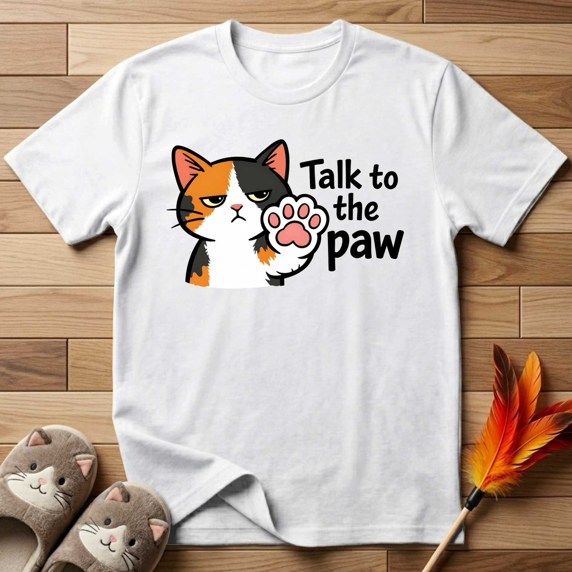 Talk to the Paw (Disinterested) T-Shirt