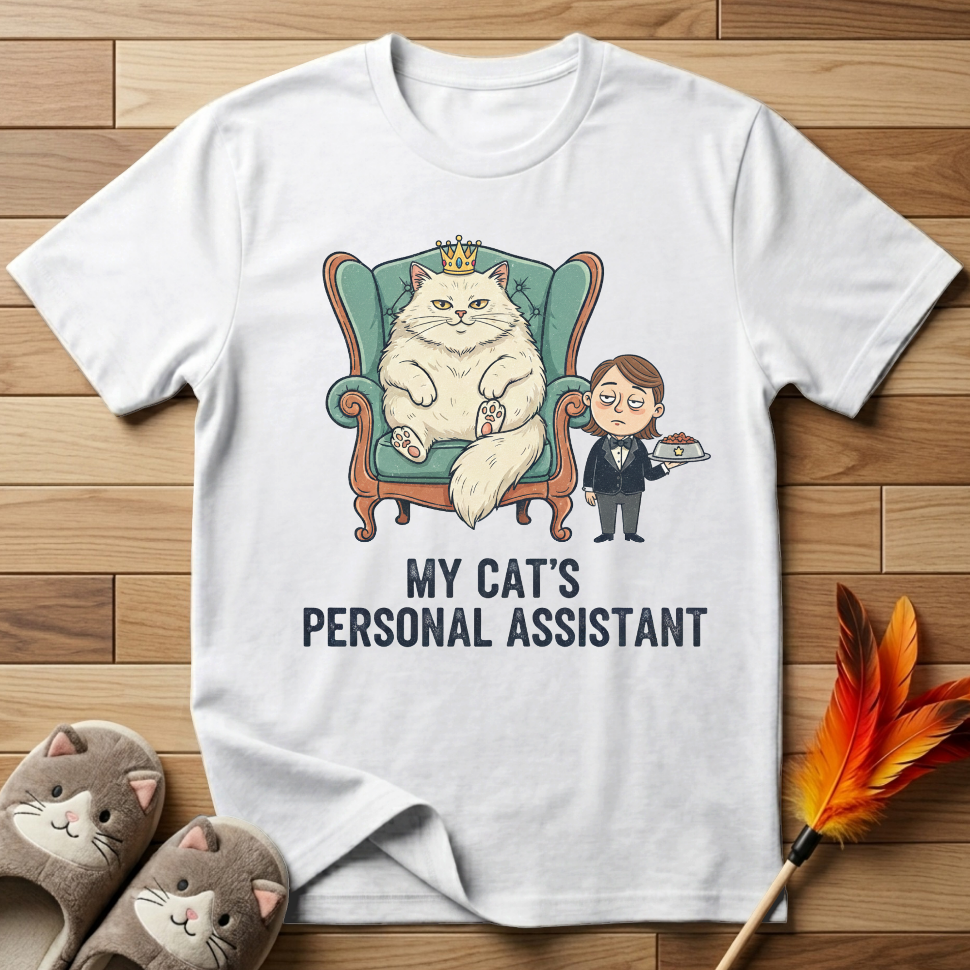 My Cat's Personal Assistant T-Shirt