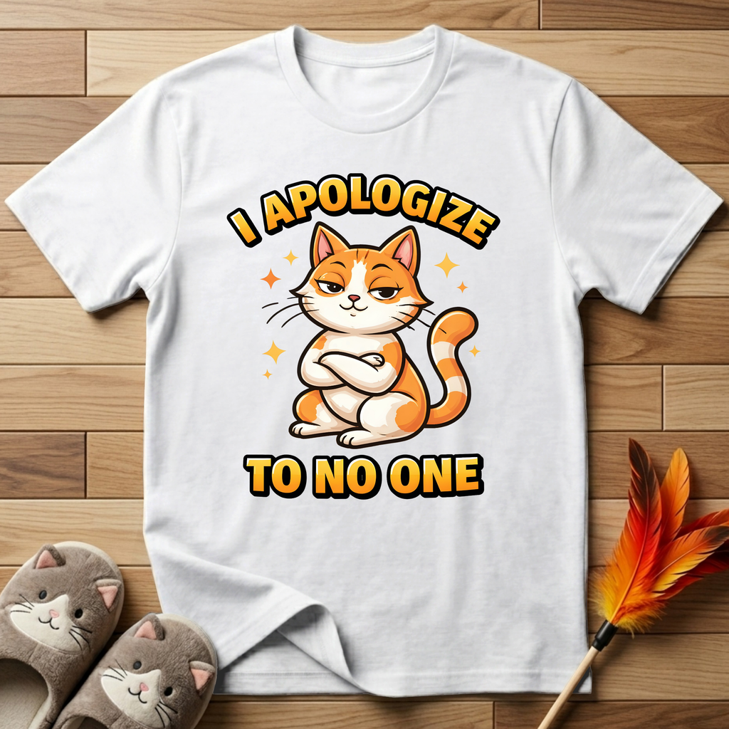 I Apologize To No One T-Shirt
