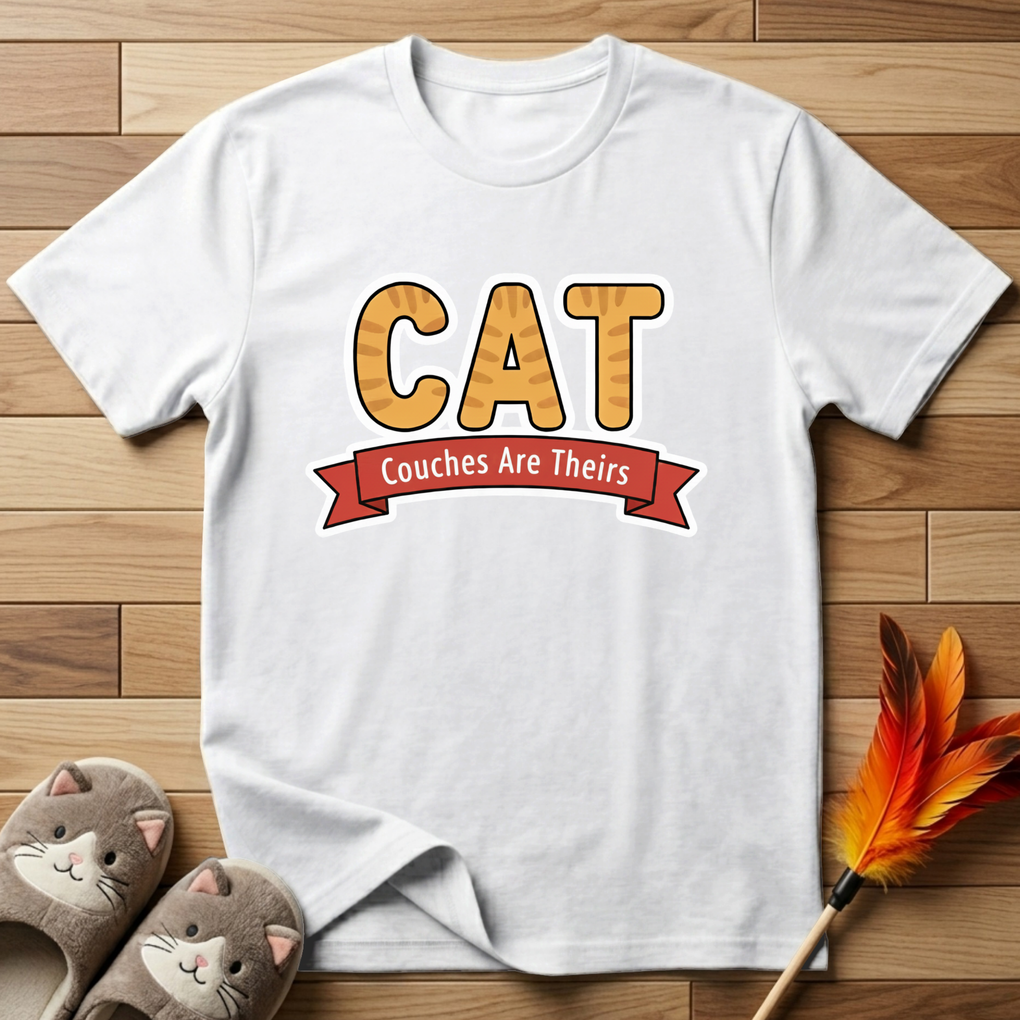 CAT Couches Are Theirs T-Shirt