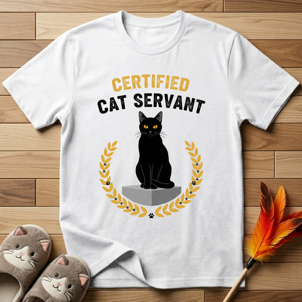 Certified Cat Servant T-Shirt