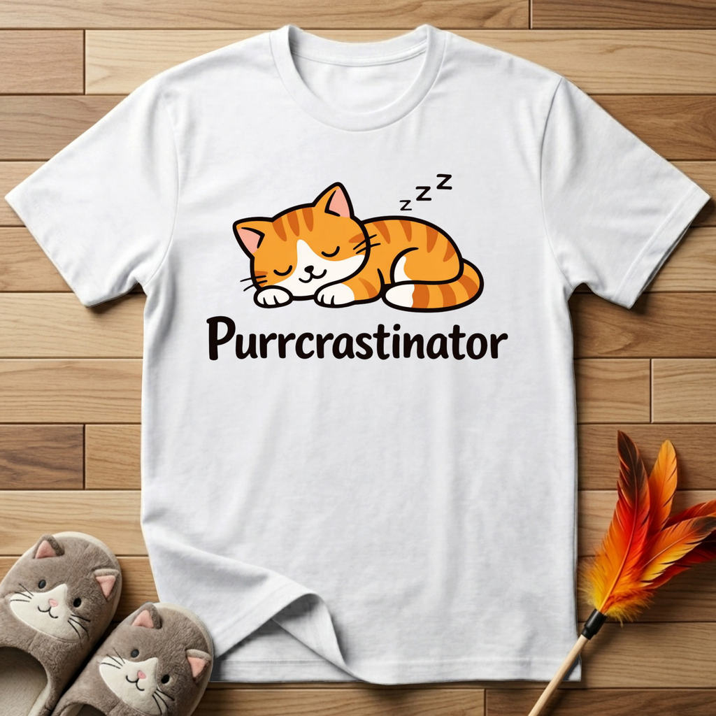 Purrcrastinator ZZZ T-Shirt