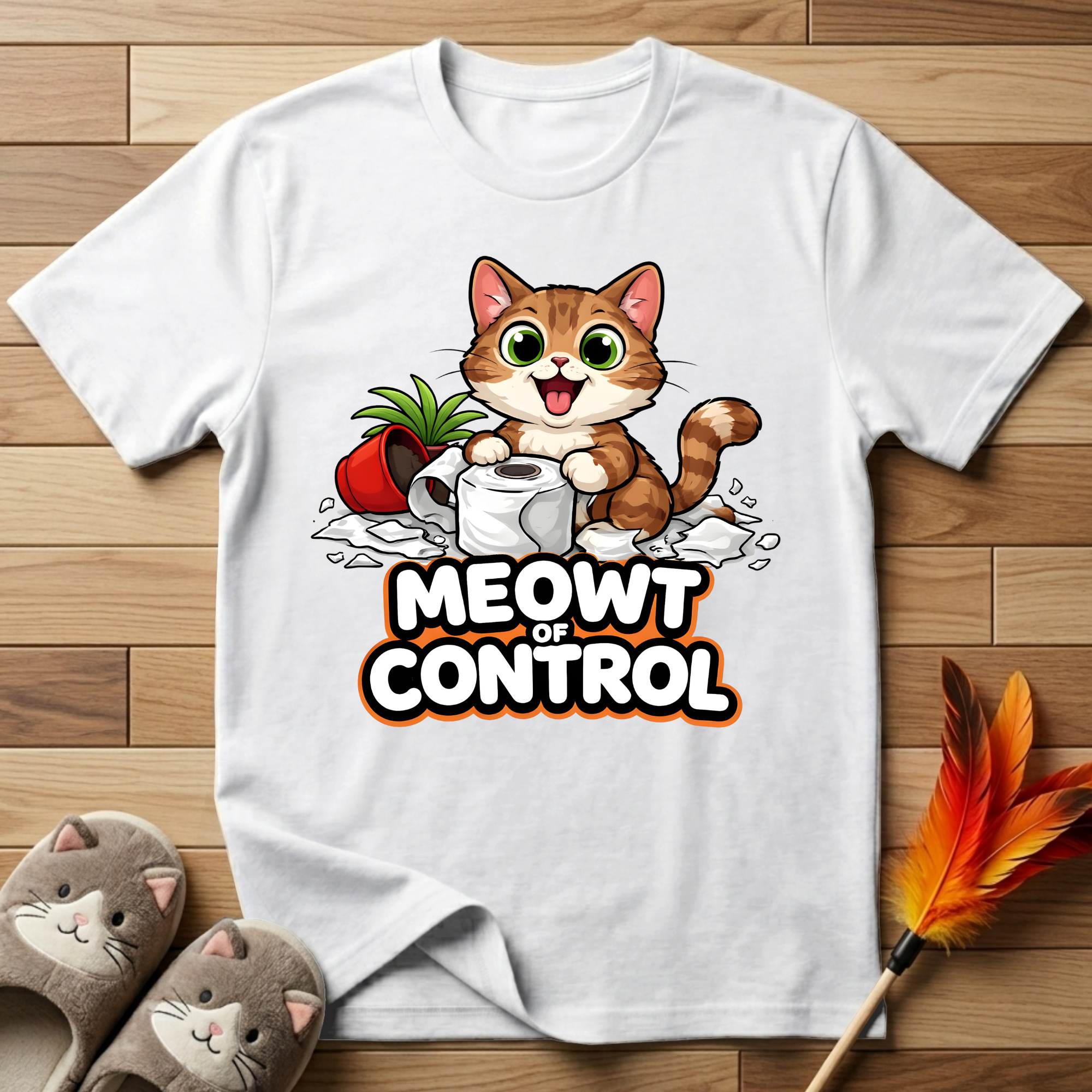 Meowt of Control Chaos T-Shirt