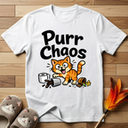 Purr Chaos (Rascal Cat) T-Shirt