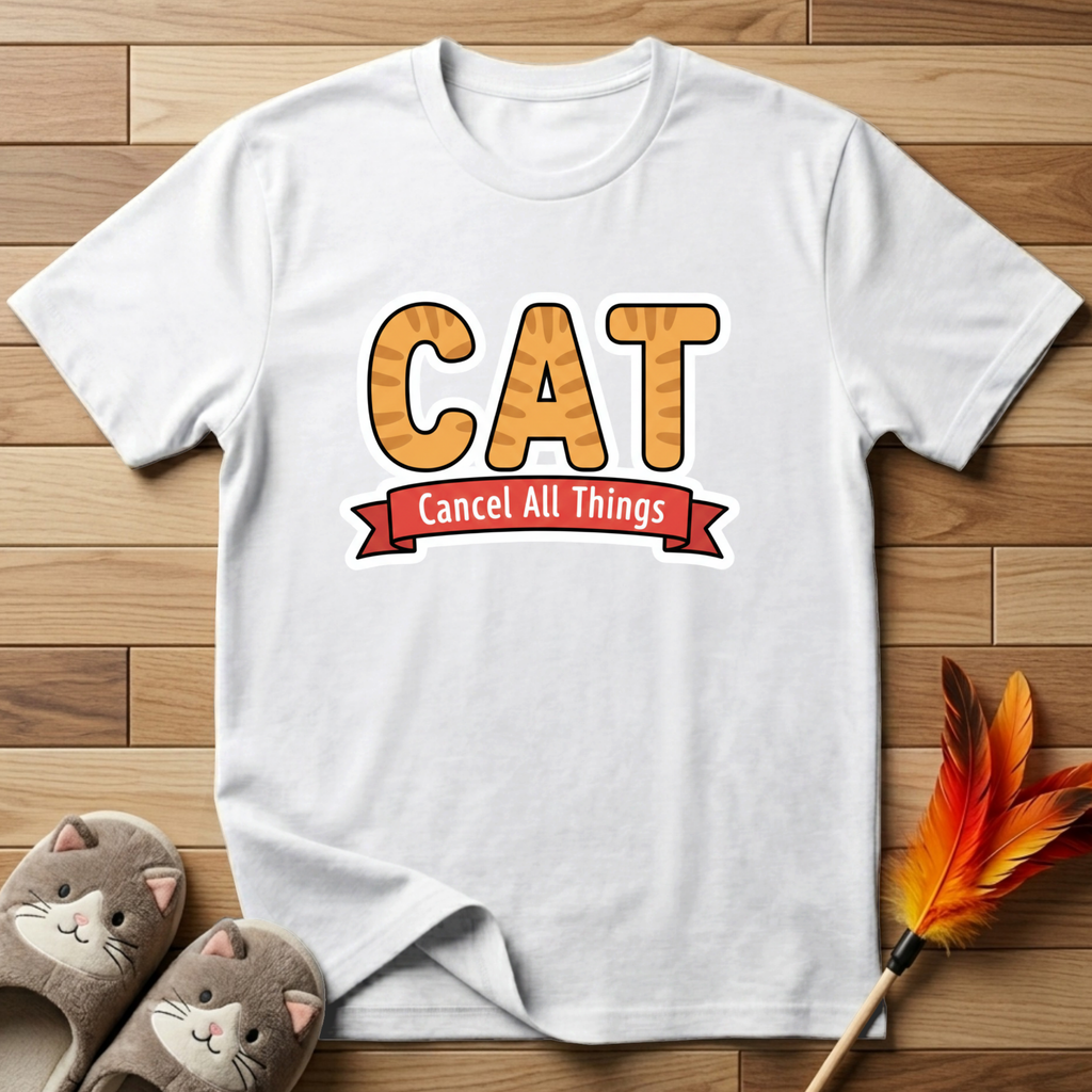 CAT Cancel All Things T-Shirt