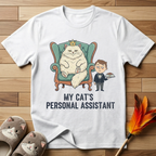 My Cat's Personal Assistant (Male) T-Shirt